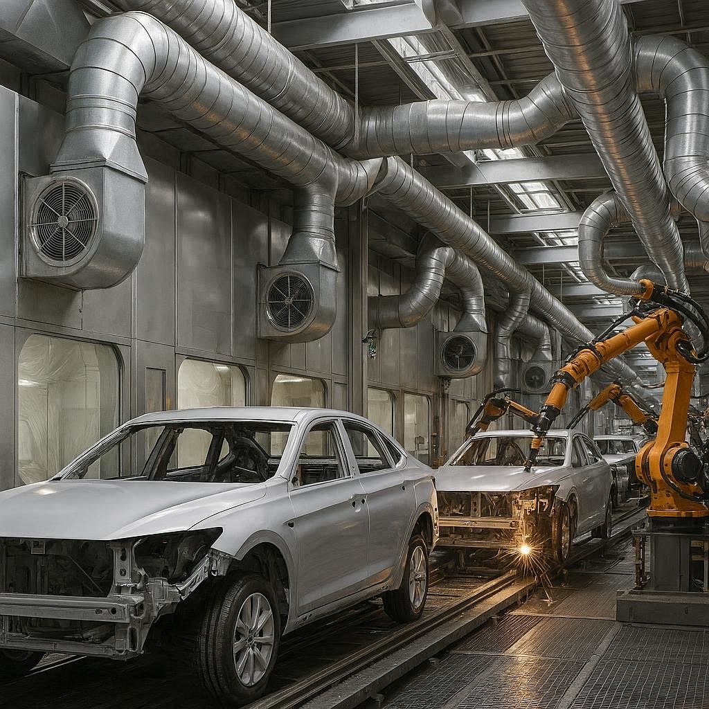 Fabrika Havalandırma Projelendirme